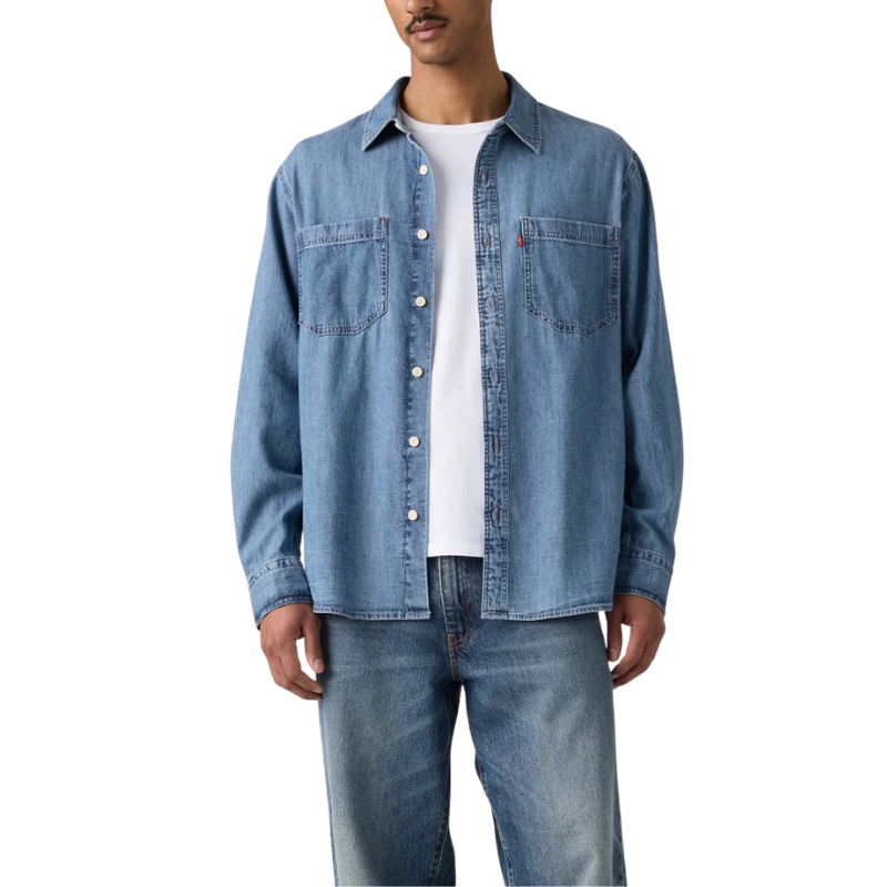 Levi’s MARIPOSA WORKER DENIM SHIRT "MEDIUM INDIGO" 0085D-0002