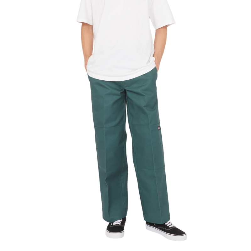 Dickies 85283 DOUBLE KNEE WORK PANTS  "BLUE GREEN" DB0009-0020
