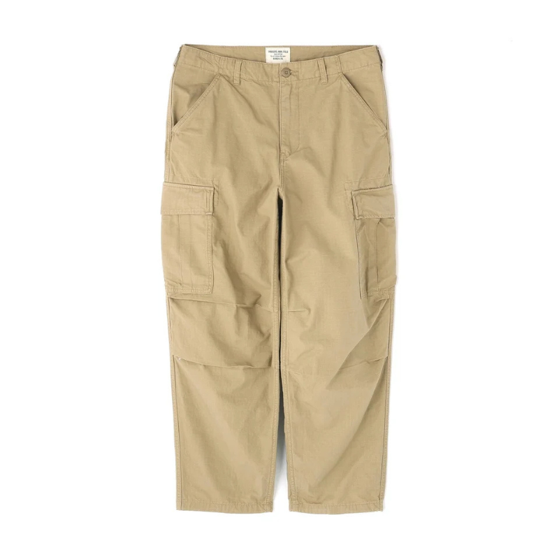 AVIREX COTTON RIPSTOP CARGO PANTS  "KHAKI" 7835910011-180