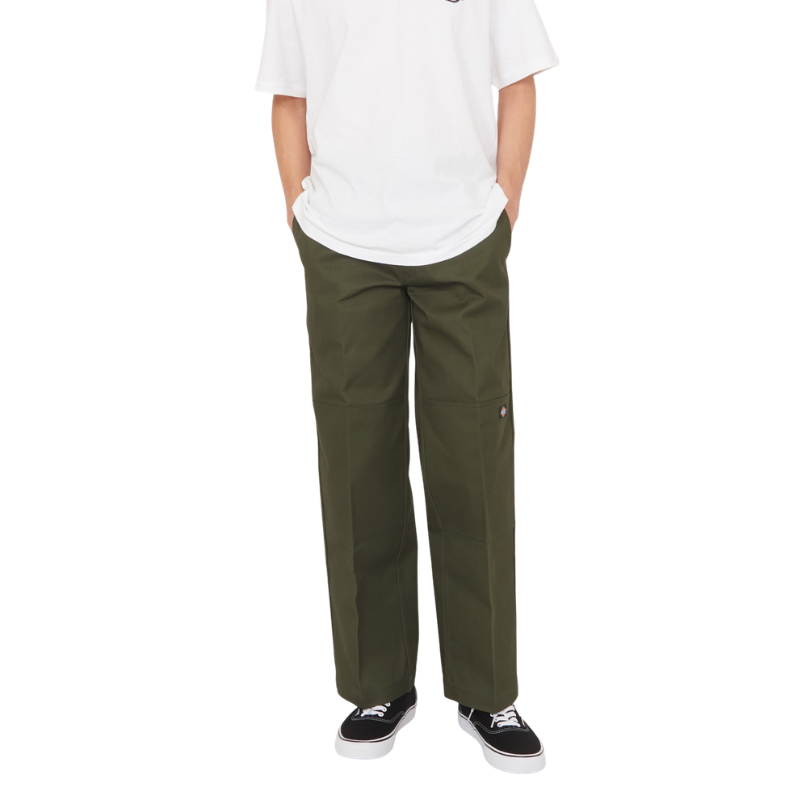 Dickies 85283 DOUBLE KNEE WORK PANTS  "OLIVE" DB0009-0003