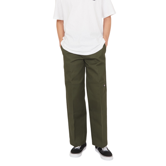 Dickies 85283 DOUBLE KNEE WORK PANTS  "OLIVE" DB0009-0003