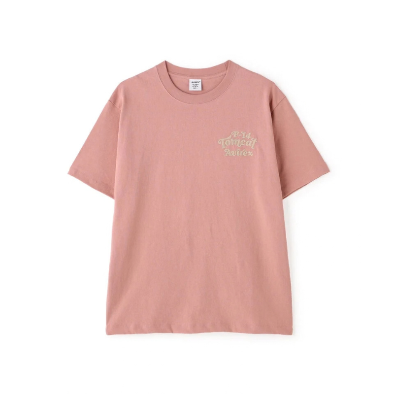 AVIREX SAGARA TOM CAT T-SHIRT "PINK"  7834934036-090