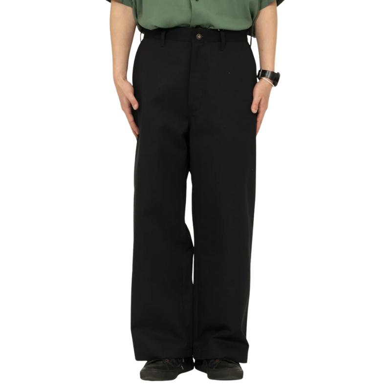 UNIVERSAL OVERALL VOLUME  PANTS  "BLACK" HT-03