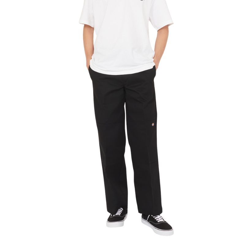 Dickies 85283 DOUBLE KNEE WORK PANTS  "BLACK" DB0009-0001