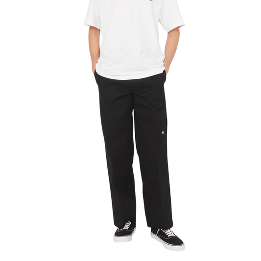 Dickies 85283 DOUBLE KNEE WORK PANTS  "BLACK" DB0009-0001