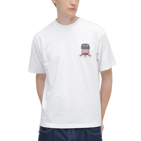 AVIREX SIGNATURE VARSITY LOGO T-SHIRT "WHITE"  7836934016-030