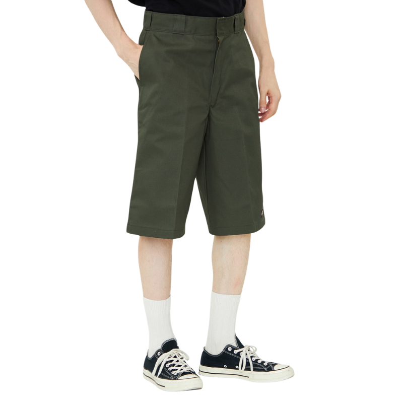 Dickies 42283 13" WORK SHORTS  "OLIVE" DS0002-0021