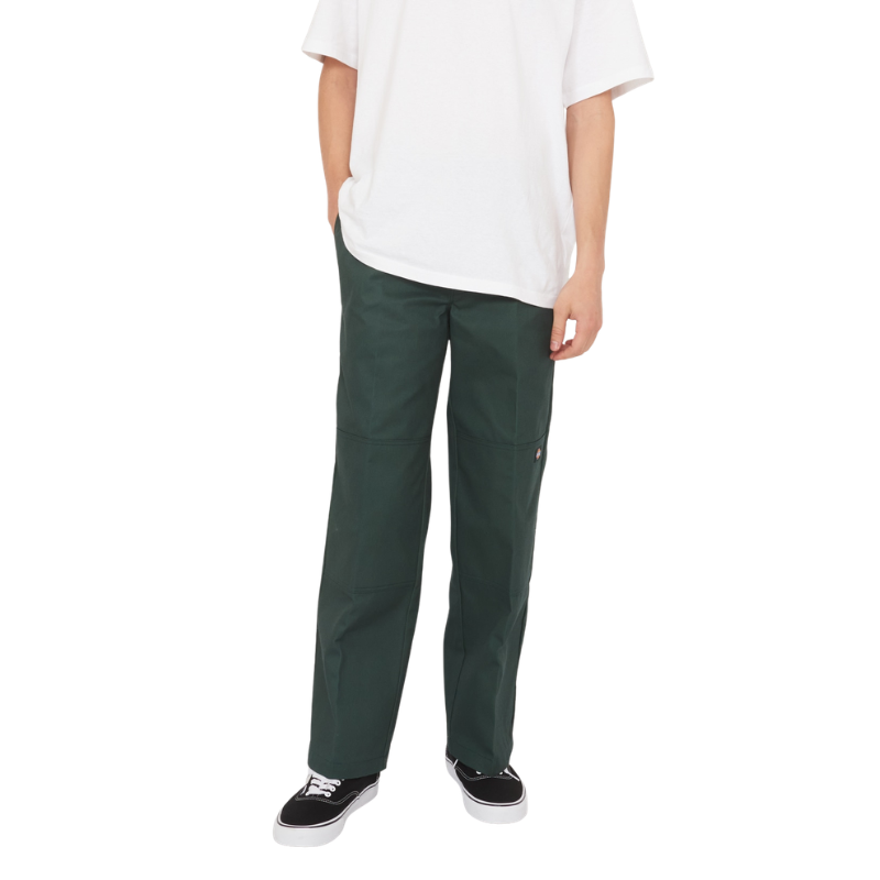Dickies 85283 DOUBLE KNEE WORK PANTS  "DARK GREEN" DB0009-0019