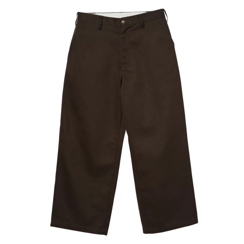 UNIVERSAL OVERALL VOLUME  PANTS  "DARK BROWN " HT-03