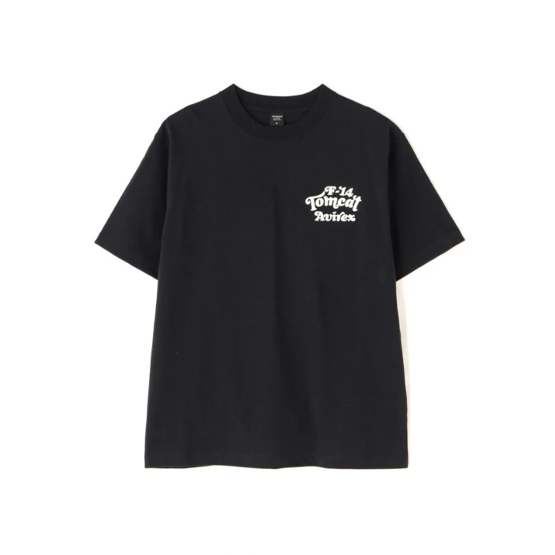 AVIREX SAGARA TOM CAT T-SHIRT "BLACK"  7834934036-010