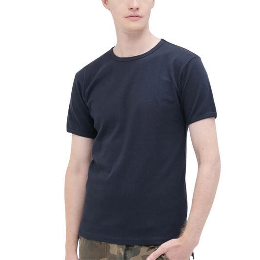 AVIREX DAILY RIB S/S CREW NECK T-SHIRT  "ROYAL" 7835934006-440