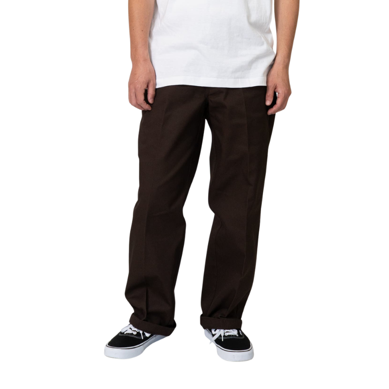 Dickies 877 WORK PANTS  "DARK BROWN" DB2037-W68S