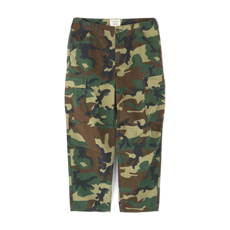 AVIREX COTTON RIPSTOP CARGO PANTS  "CAMO" 7835910011-384