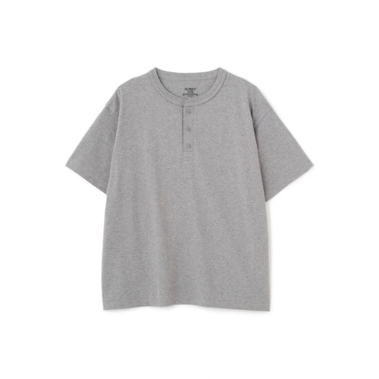 AVIREX HENLEY NECK PACK T-SHIRT "GRAY" 7835934019-020