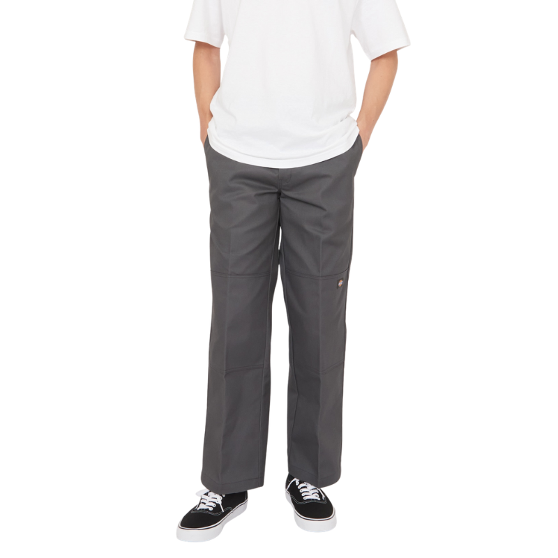 Dickies 85283 DOUBLE KNEE WORK PANTS  "CHARCOAL GRAY" DB0009-0076