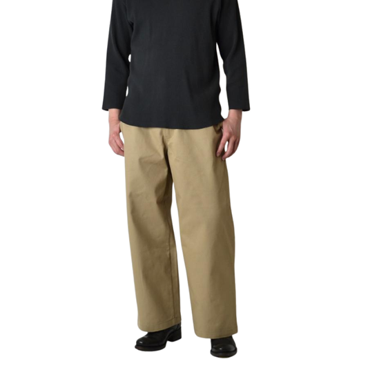 UNIVERSAL OVERALL VOLUME  PANTS  "BEIGE "HT-03