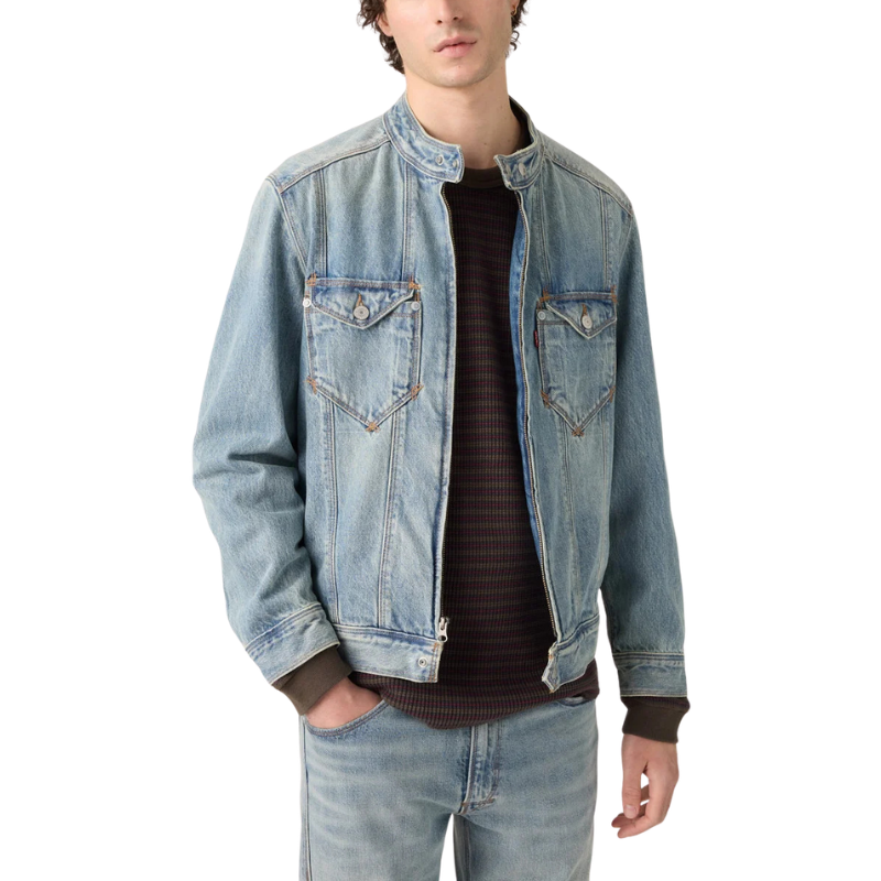 Levi’s TWISTED MOTO JACKET "LIGHT INDIGO" 008AS-0002