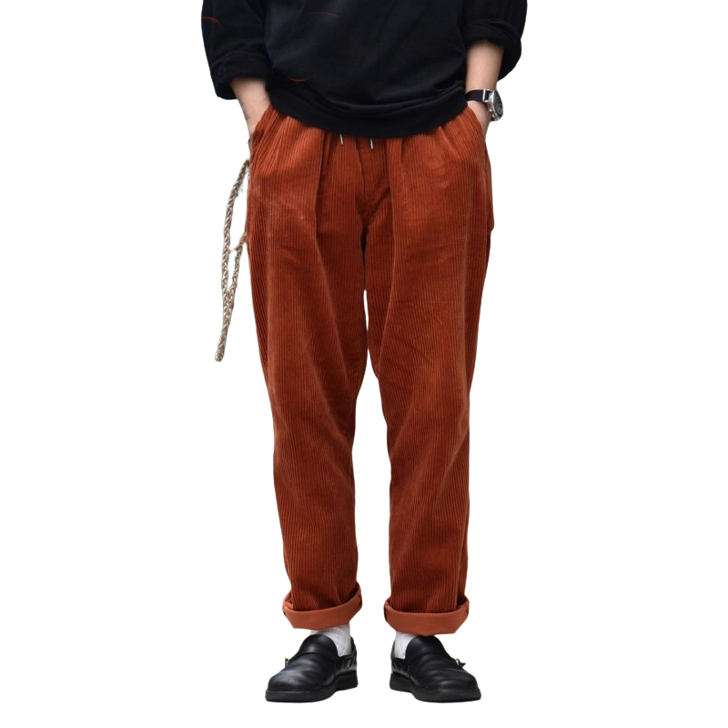 UNIVERSAL OVERALL CHILLPAN TAPERED PANTS  "ALLOYORANGE" U2633630-B