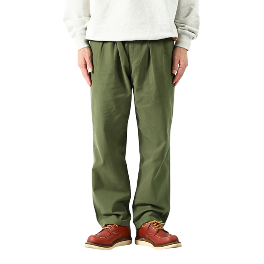 UNIVERSAL OVERALL CHILLPAN TAPERED PANTS  "KHAKI" U2633630-C