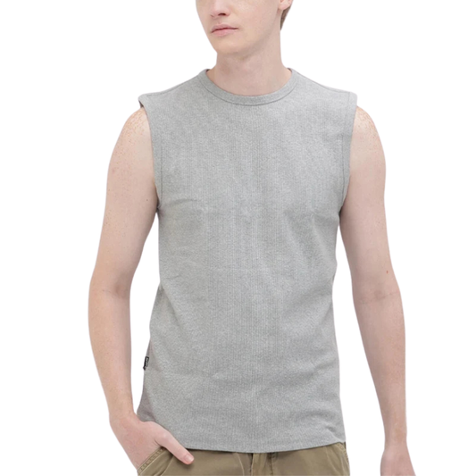 AVIREX DAILY NO SLEEVE SHIRT  "GRAY" 7835935001-020