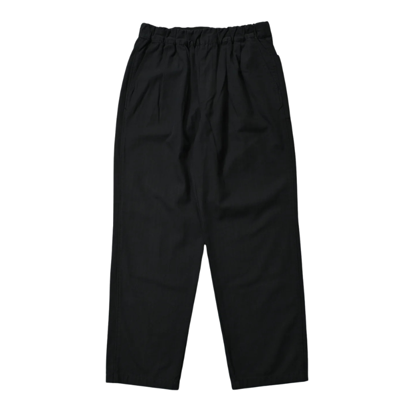 UNIVERSAL OVERALL CHILLPAN TAPERED PANTS  "BLACK " U2633630-C