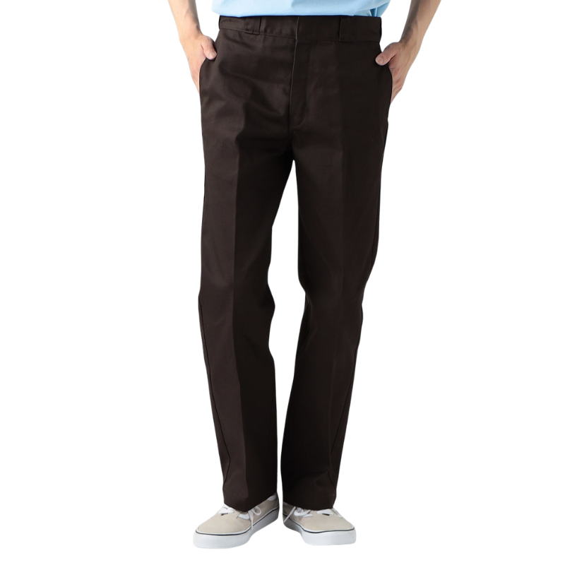 Dickies 874 ORIGINAL WORK PANTS  "DARK BROWN" DB0004-0068