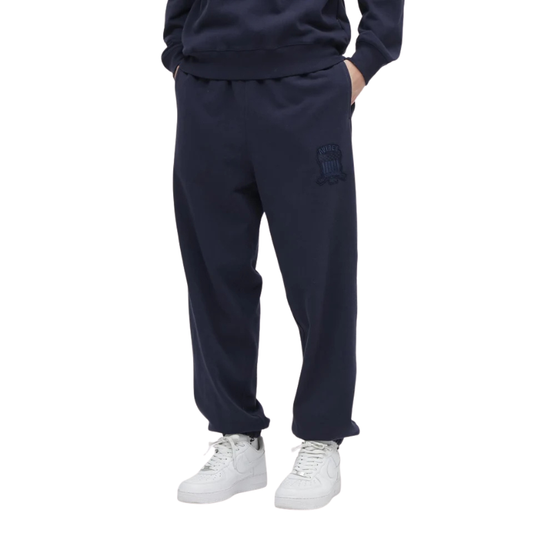 AVIREX SIGNATURE VARSITY LOGO SWEAT PANTS "NAVY"  7836910025-120