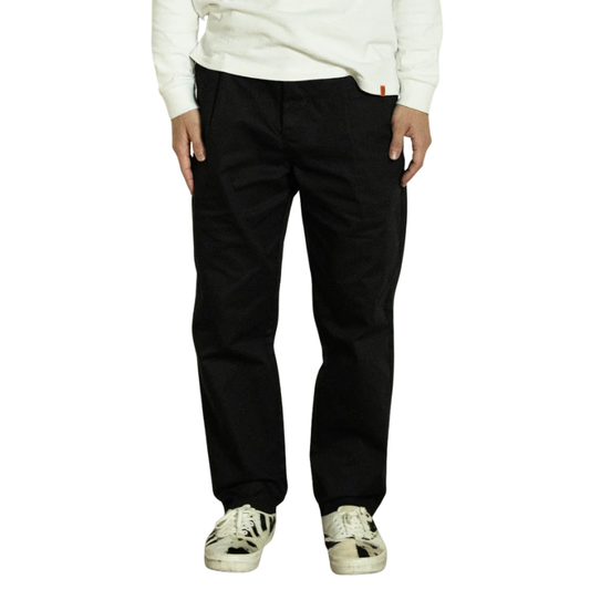 UNIVERSAL OVERALL ADDICTIVE TUCK TAPERD PANTS  "BLACK" PTU-05