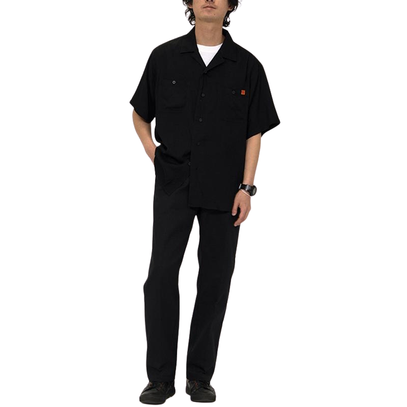 UNIVERSAL OVERALL ORIGINAL  PANTS  "BLACK" HT-01