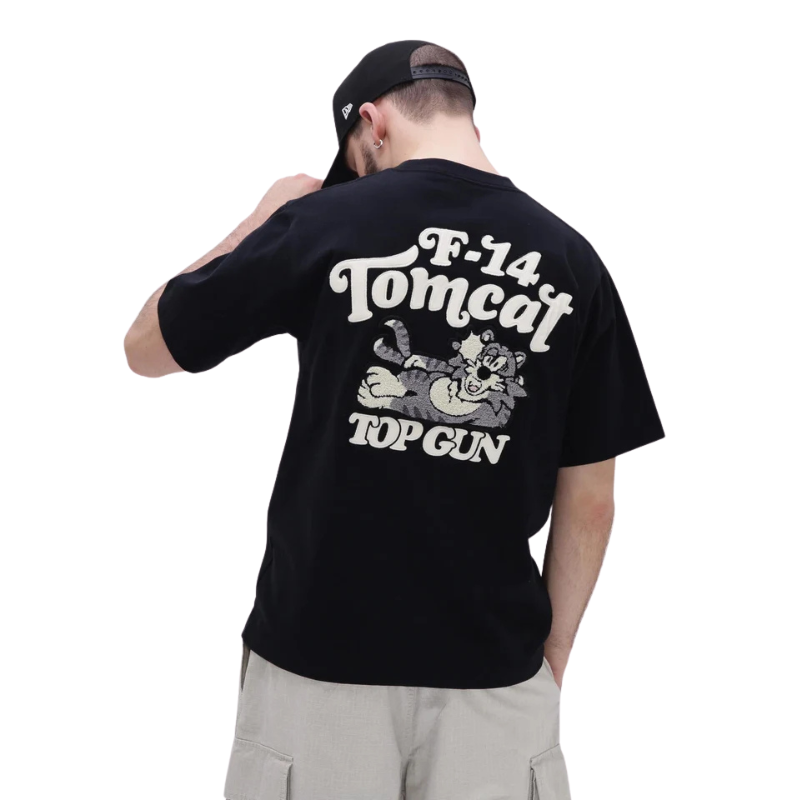 AVIREX SAGARA TOM CAT T-SHIRT "BLACK"  7834934036-010