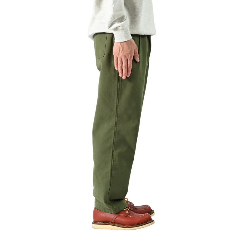 UNIVERSAL OVERALL CHILLPAN TAPERED PANTS  "KHAKI" U2633630-C