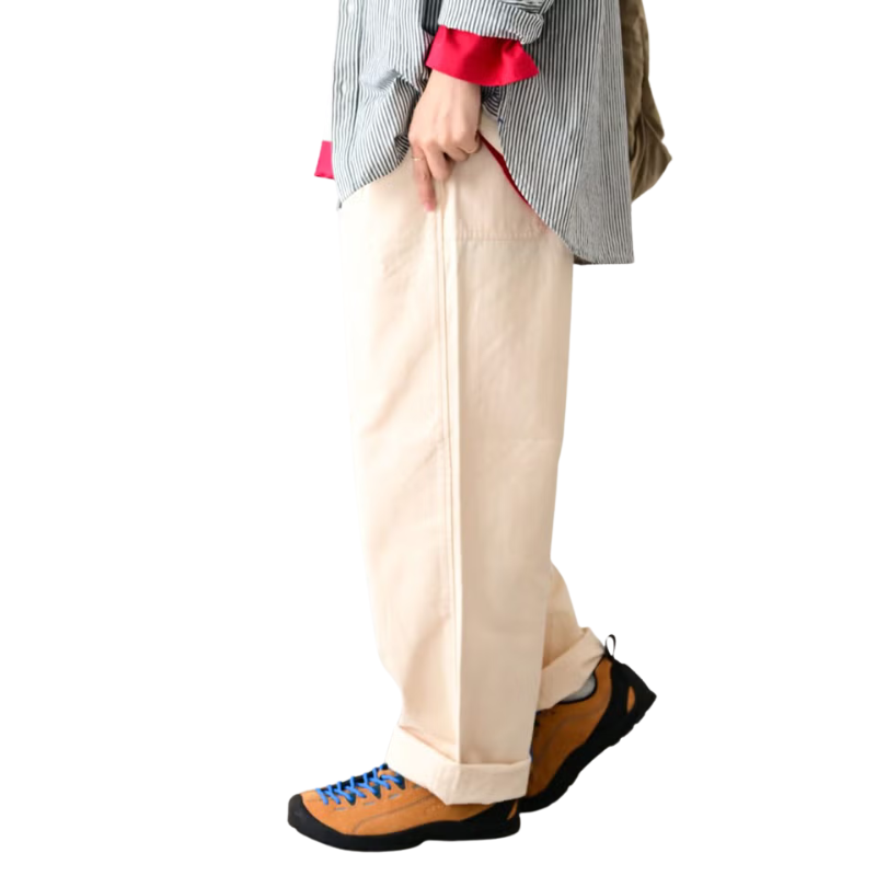 UNIVERSAL OVERALL CHILLPAN TAPERED PANTS  "OFF WHITE " U2633630-C