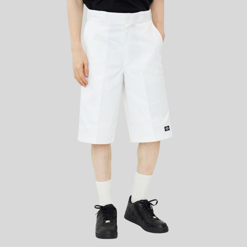 Dickies 42283 13" WORK SHORTS  "WHITE" DS0002-0018