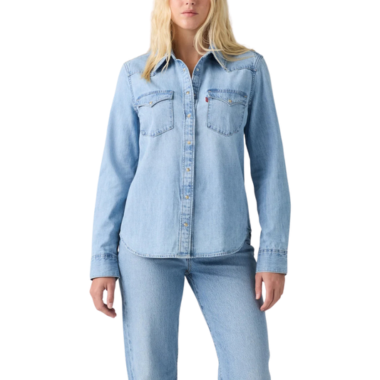 Levi’s HERITAGE WESTERN DENIM SHIRT "MEDIUM INDIGO" 007WT-0005