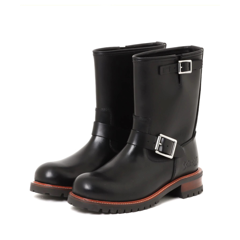 Schott ENGINEER  BOOTS S28001-010 "BLACK"