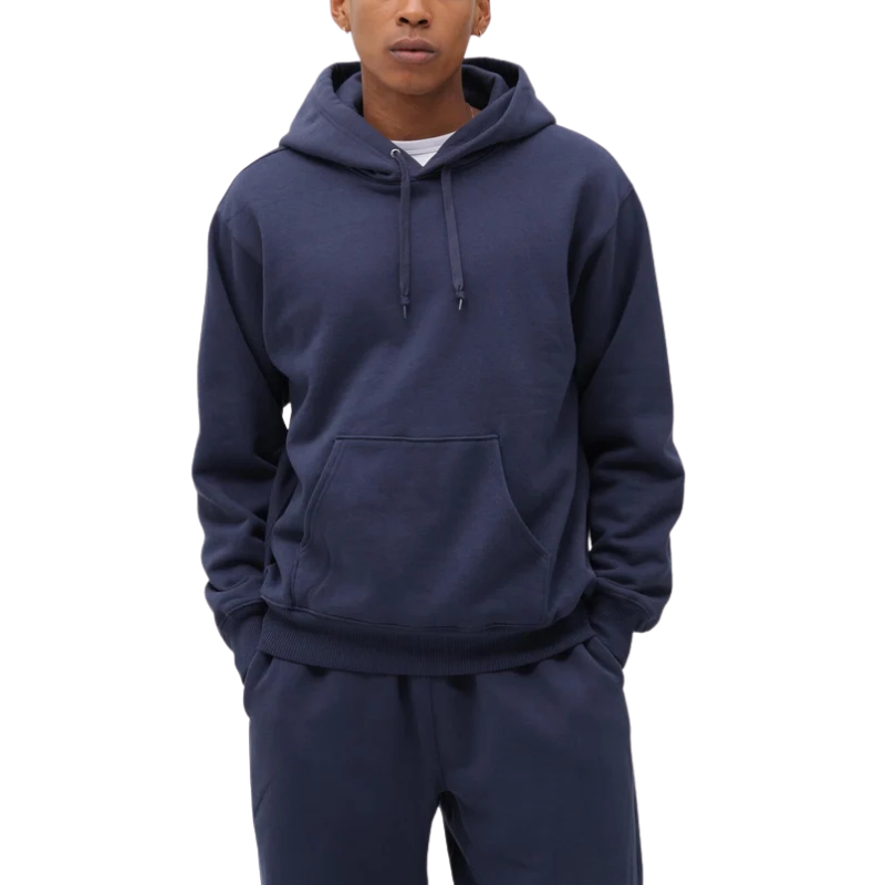 AVIREX DAILY PULLOVER SWEAT PARKA "NAVY" 7833931004-120