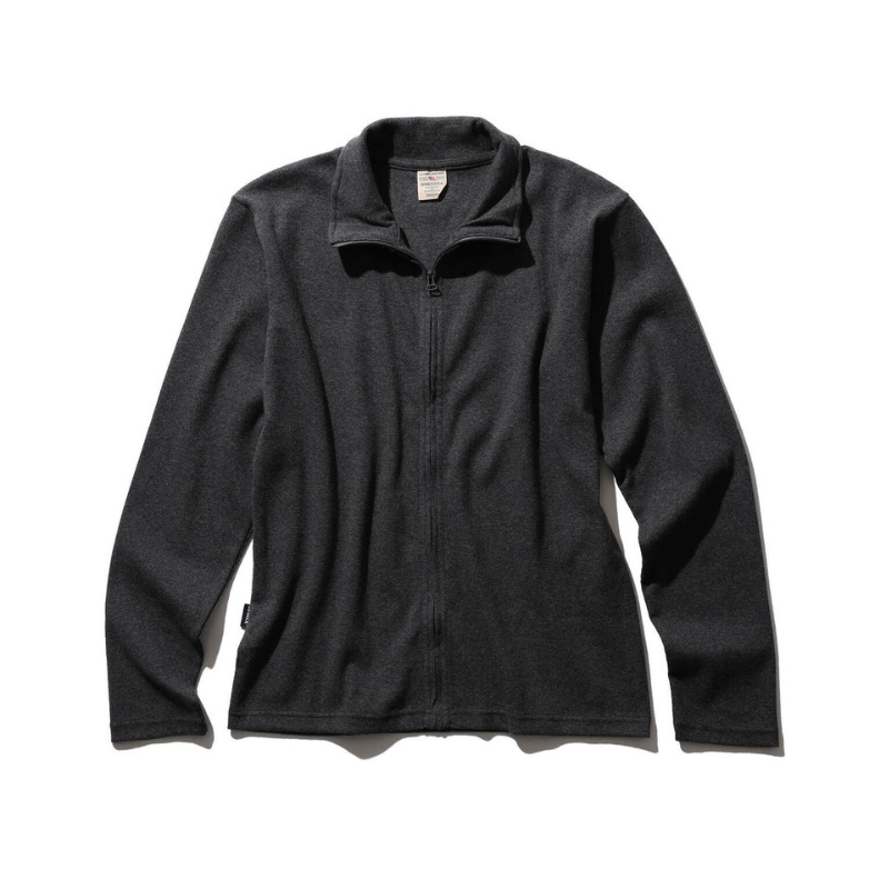 AVIREX DAILY STAND ZIP RIB JACKET  "CHARCOAL" 7834930022-410