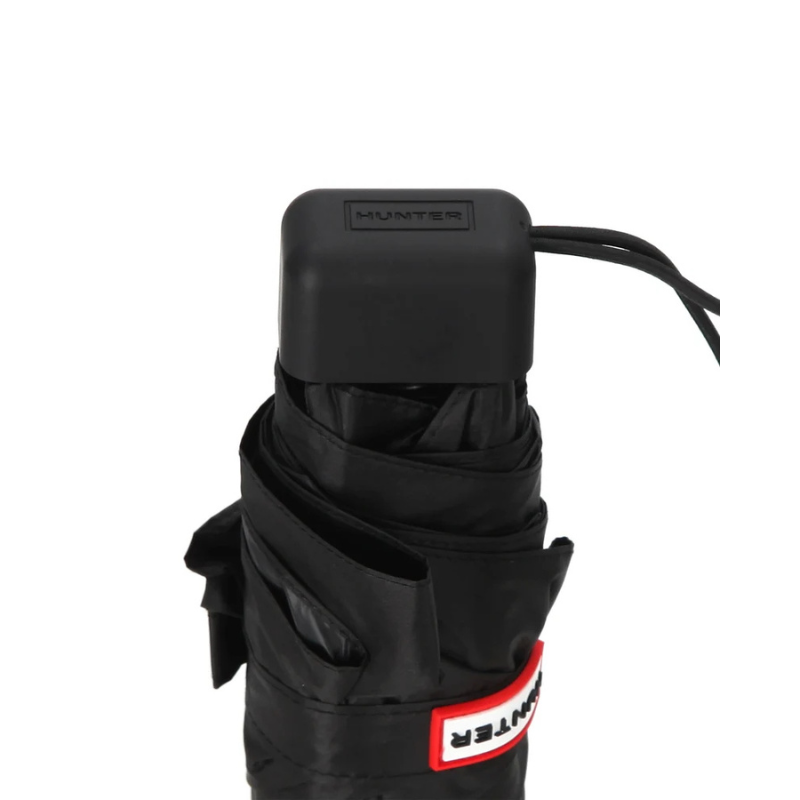 HUNTER ALL WEATHER MINI COMPACT UMBRELLA "BLACK" UAU7021UPN-BLK