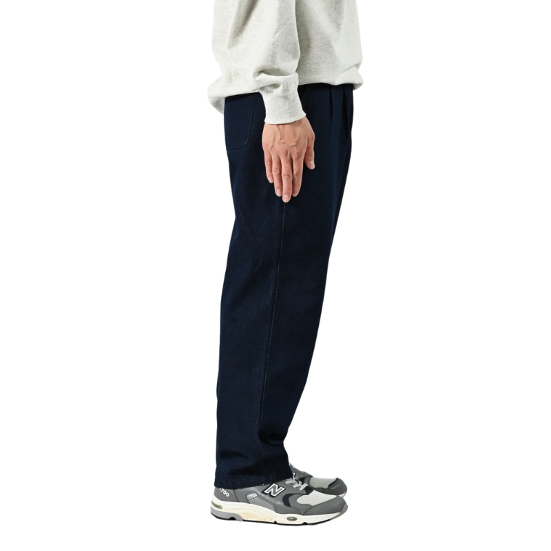 UNIVERSAL OVERALL CHILLPAN TAPERED PANTS  "BLACK" U2633630-A