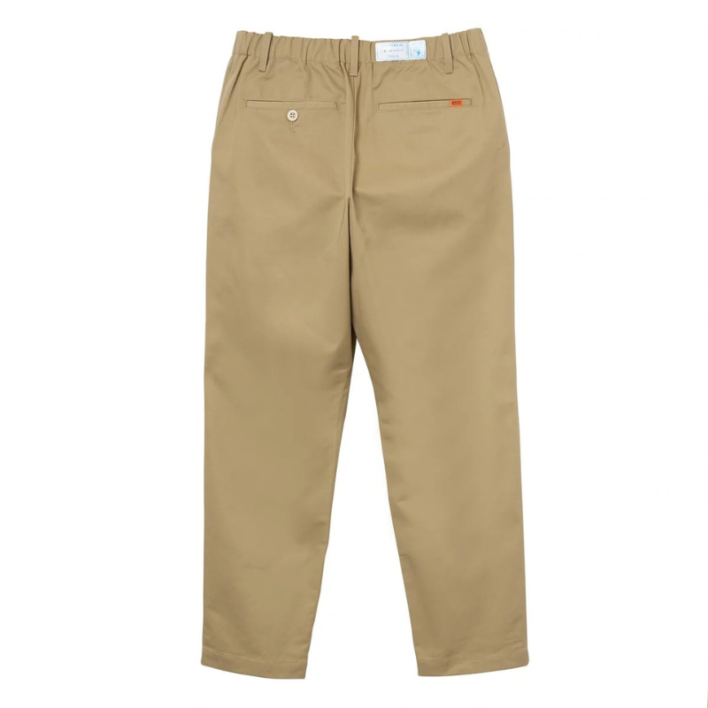 UNIVERSAL OVERALL TUCK TAPERED PANTS  "C.BEIGE" PTF-05