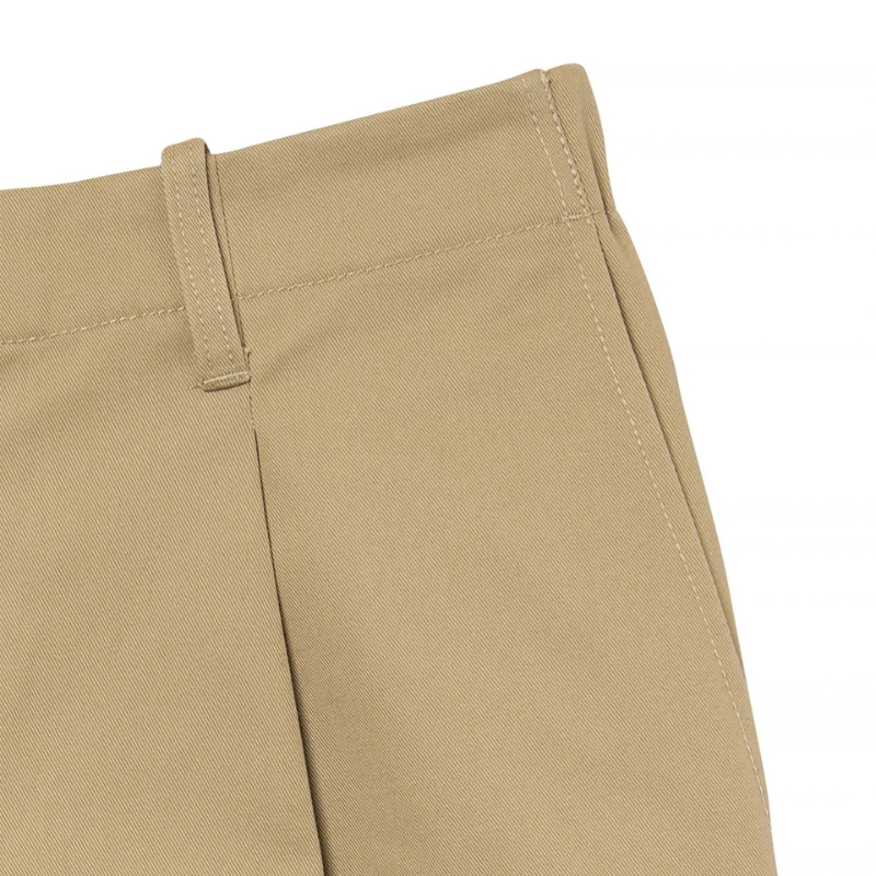 UNIVERSAL OVERALL TUCK TAPERED PANTS  "C.BEIGE" PTF-05
