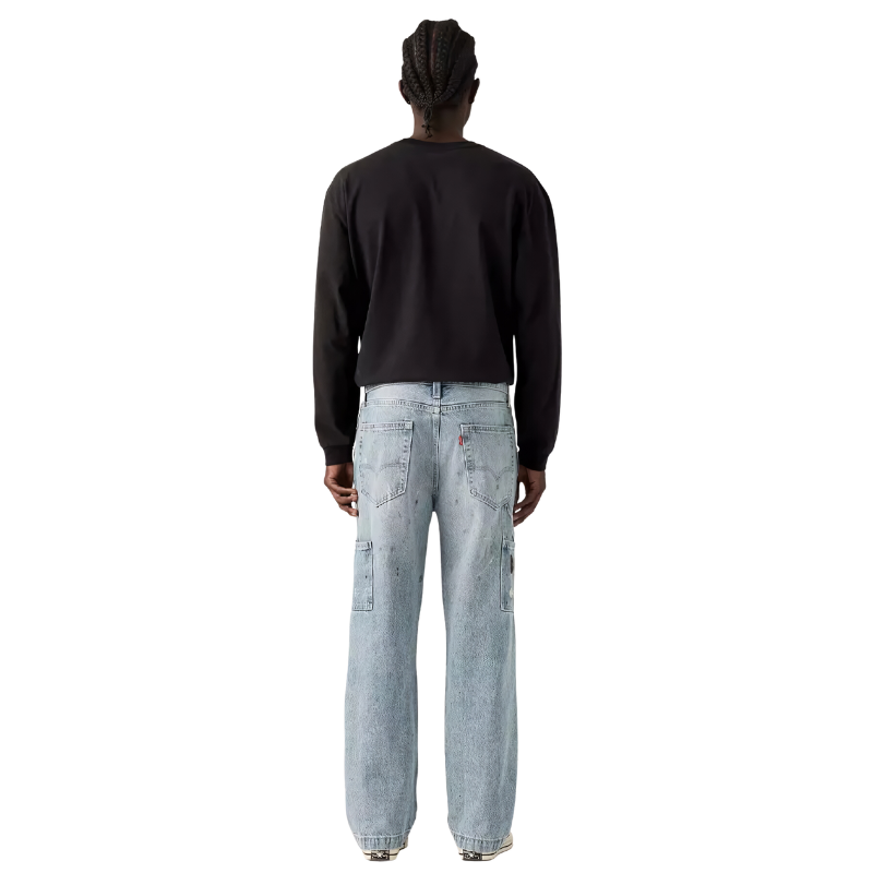 Levi’s 568 LOOSE STRAIGHT DOUBLE KNEE JEANS "LIGHT INDIGO" A7367-0020