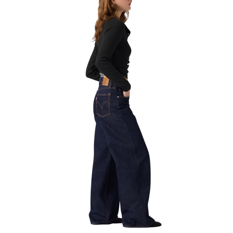 Levi’s TEARDROP WIDE LEG JEANS "DARK INDIGO" 0098S-0001