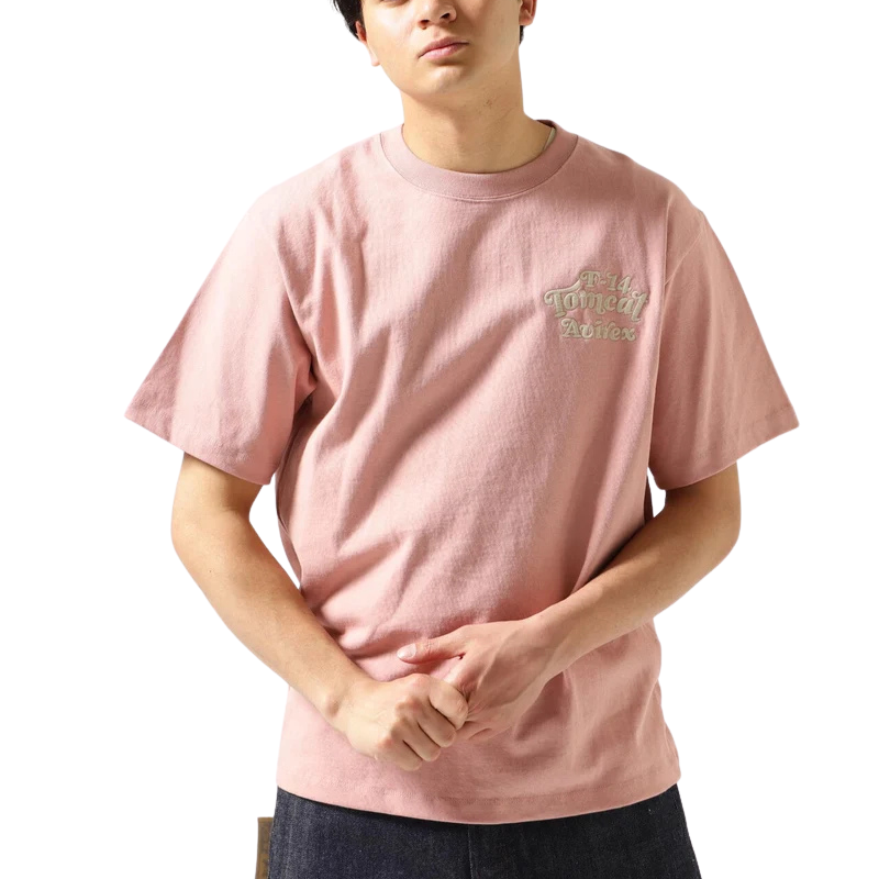 AVIREX SAGARA TOM CAT T-SHIRT "PINK"  7834934036-090