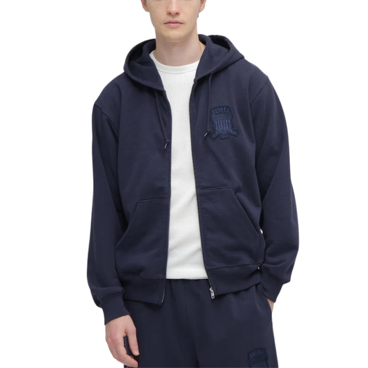 AVIREX SIGNATURE VARSITY ZIP UP PARKA "NAVY"  7836931001-120