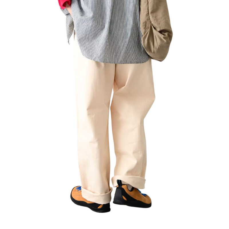 UNIVERSAL OVERALL CHILLPAN TAPERED PANTS  "OFF WHITE " U2633630-C