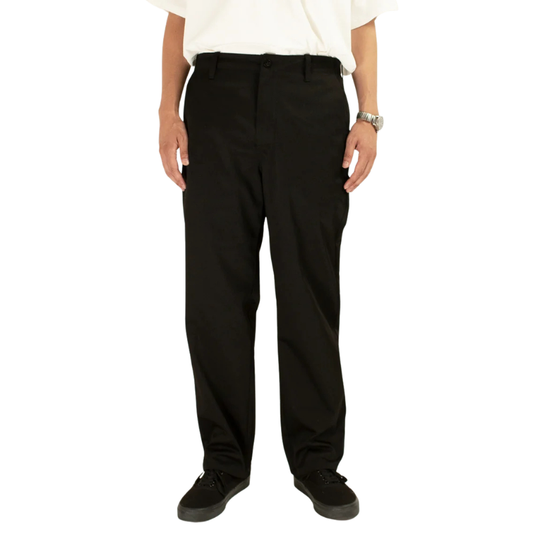 UNIVERSAL OVERALL ADDICTIVE TUCK STANDARD PANTS  "BLACK" PTU-03