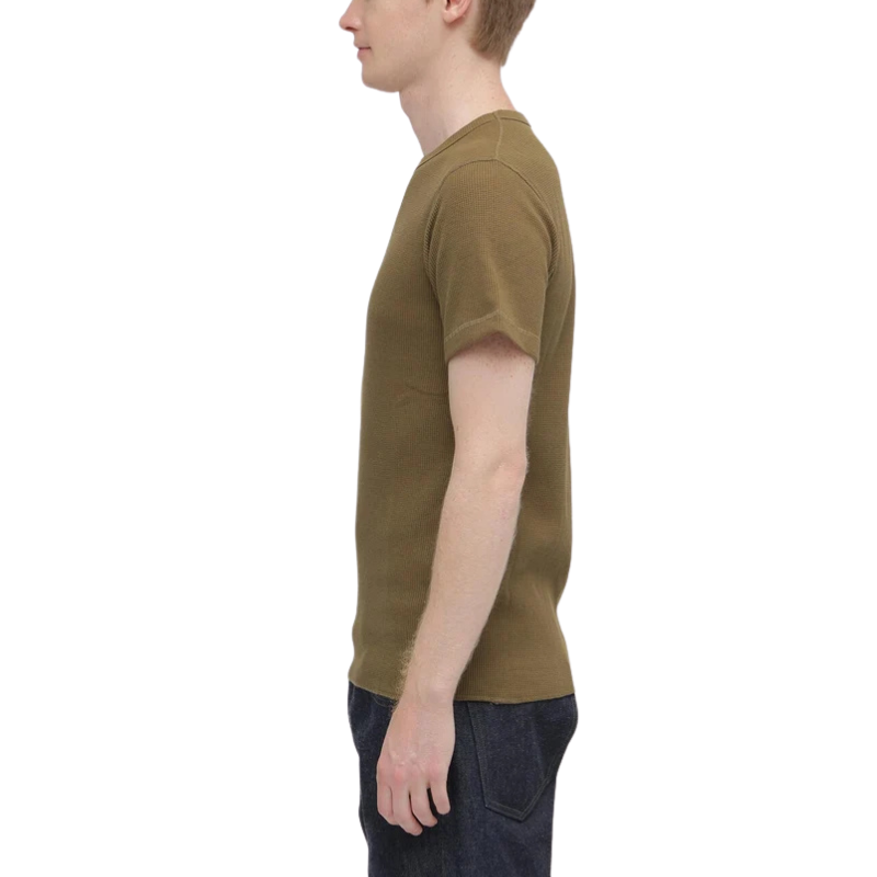 AVIREX DAILY THERMAL CREW NECK T-SHIRT  "OLIVE" 7836934017-310