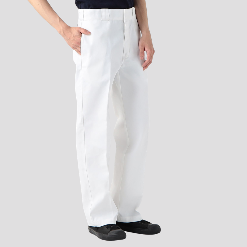 Dickies 874 ORIGINAL WORK PANTS  "WHITE" DB0004-0018