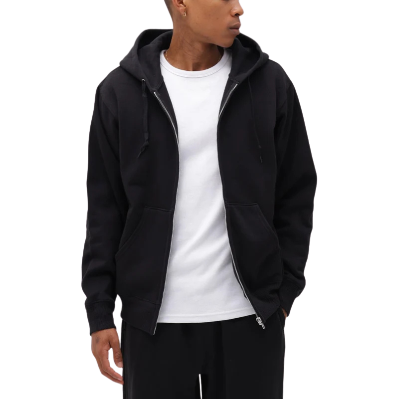 AVIREX DAILY ZIP UP SWEAT PARKA "BLACK" 7833931005-010